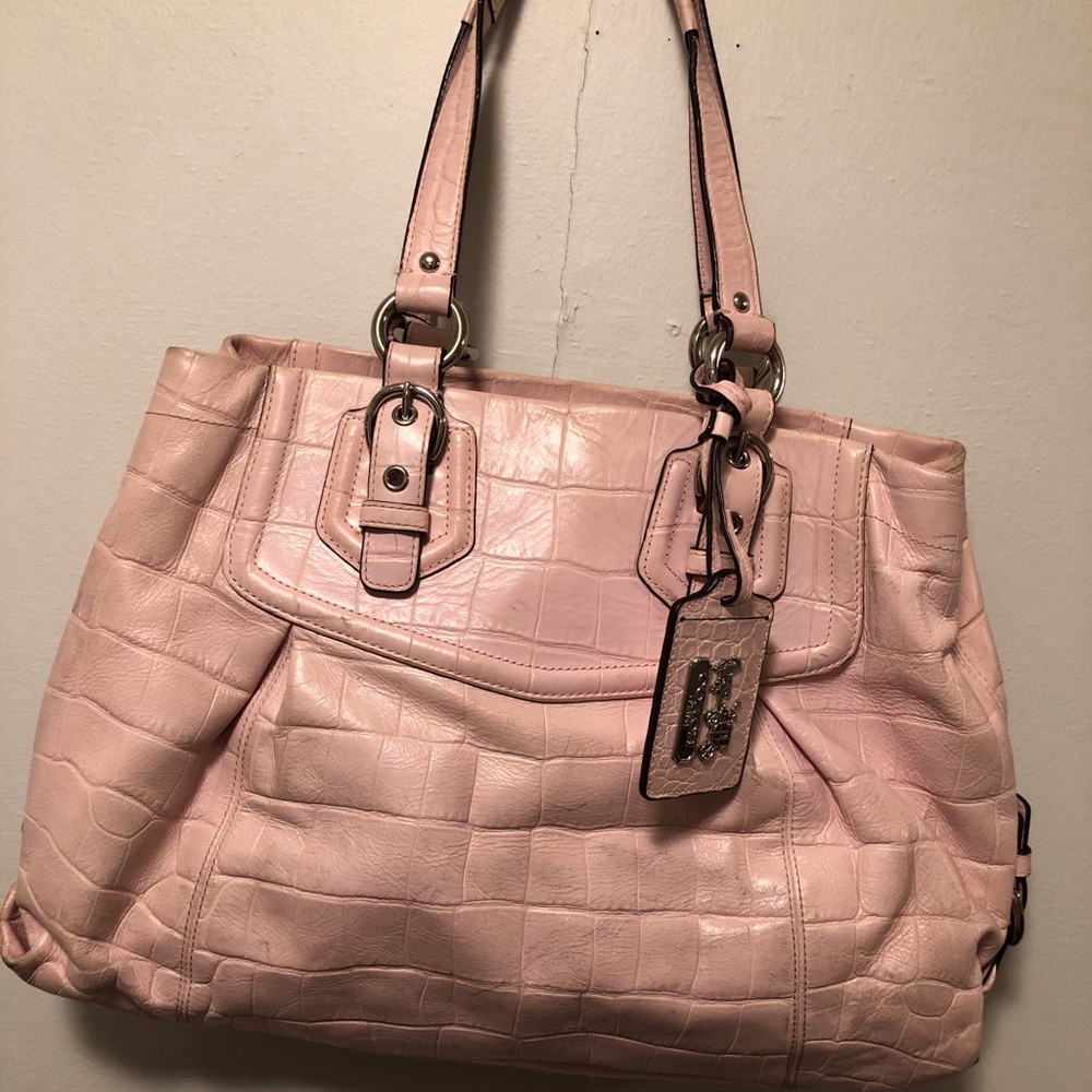 Pink Coach Purse